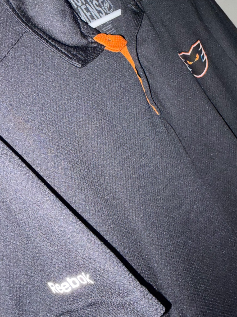 Lehigh Valley Phantoms Reebok Polo, Black - Picture 4 of 5